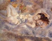 Decumbence of Ailiyane Jules Pascin